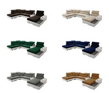 Ecksofa mit Schlaffunktion