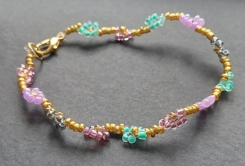Armband gold diy perlen - armband,