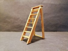 Alte Leiter Stehleiter Holz Küche Kaufladen Puppenhaus Puppenstube