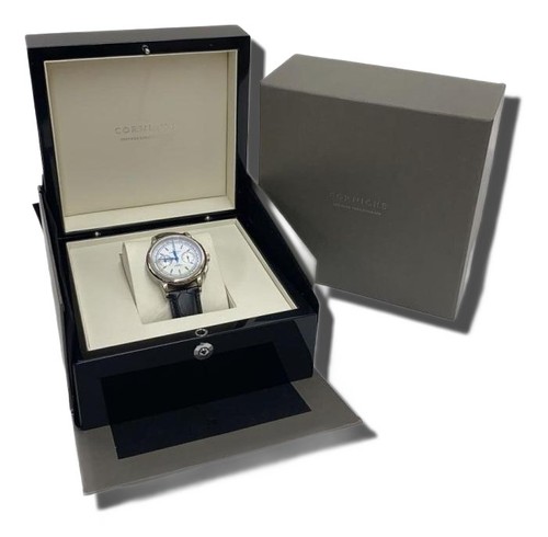 Corniche watch leather white - leather,