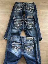 3 x JEANS Rock Revival Gr. 24