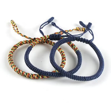 Tibetisches Glücksarmband 3er