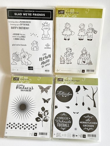 Stampin stempelset 4er - stampin, up