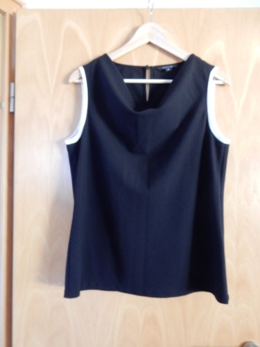 Comma bluse ohne arm - -,
