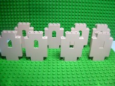 Lego 8 Stück  Wandelemente, Mauer, Mauerteil, für Burg, Burgen  # 23