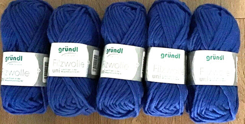 Filzwolle uni - (kg/48€),