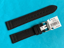 Uhrband Eulit Canvas Leder 20