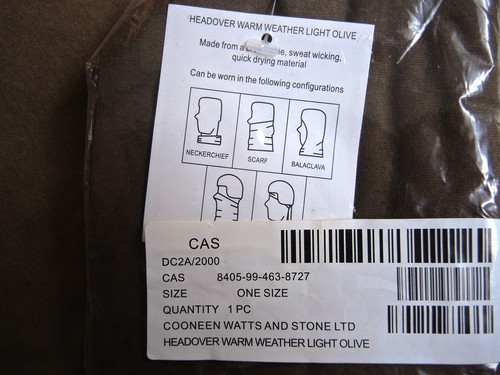 Army neck gaiter scarf - gb,