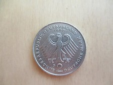 2 DM Münze Deutsche Mark