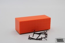 Wechselbrücke Wechselpritsche für Märklin orange wie Gebrüder Weiss 1:87 /RN5