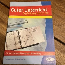 Guter Unterricht Trainingsmodule Für die Lehrerausbildung und -Fortbildung