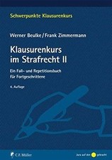 Klausurenkurs im Strafrecht II: Ein Fall- und Repet... | Buch | Zustand sehr gut