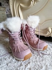 UGG Adirondack 36  Stiefel Wasserdicht*****Rosa   Überall mit Lammfell gefüttert