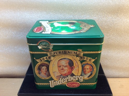 Blechdose alte underberg dose - blechdose, underberg-dose