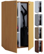 Holz Besenschrank Staubsauger Putzschrank Lona L