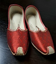 Indische Schuhe Khussa Jutti Gr 42 Handarbeit