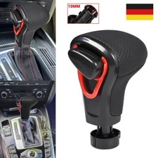 Schaltknauf Schalthebel Schaltknopf Gelocht Leder Für Audi A3 A4 A5 A6 Automatik