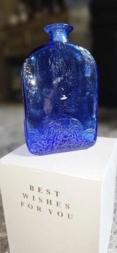 Vintage kobaltblau glas - vintage,