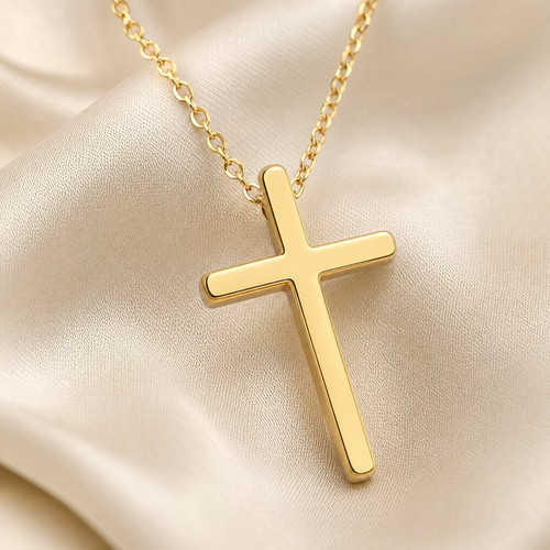 Kleine kreuz halskette - kleine,