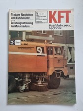KFT 05/1974 Kraftfahrzeugtechnik  Trabant 601, Trabant Motor P65, IFA  W50