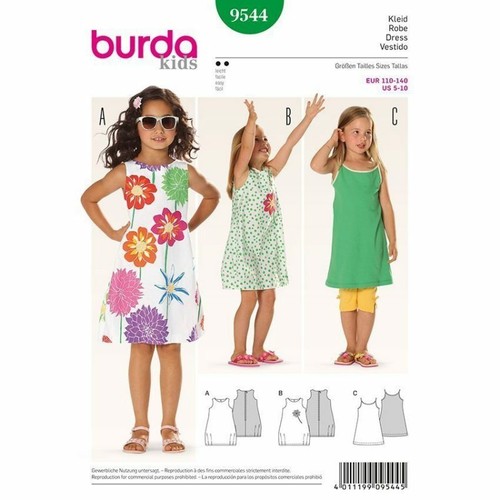 Burda schnittmuster 9544 - burda,