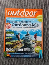 Zeitschrift Outdoor Februar 02/2016 Reisen Wandern Berge Abenteuer Magazin 