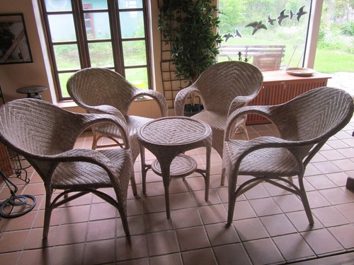Rattan terrassenmöbel - rattan,