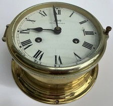 Schatz Royal Mariner Chronometer Schiffsuhr Yachtuhr Glasenuhr Messing Uhr