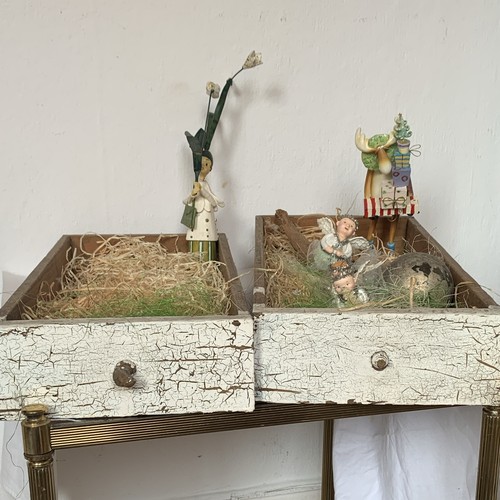 Alte vintage schubladen - alte,