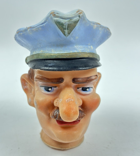 Alter handpuppenkopf polizist - alter,