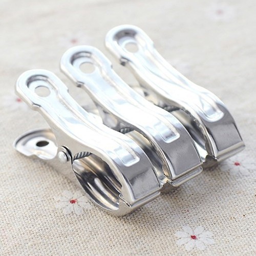 20pcs edelstahl clips - edelstahl,