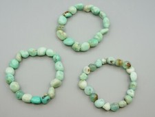 CHRYSOPRAS Nuggetarmband