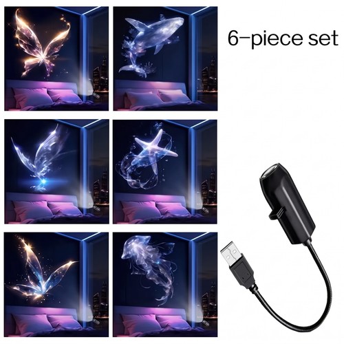 Led projektor nachtlicht usb - led,