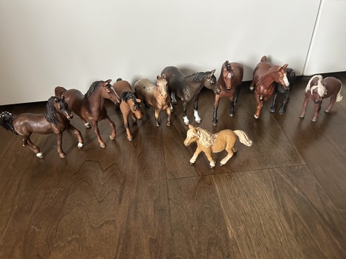 Schleich pferde set - , 10-teilig