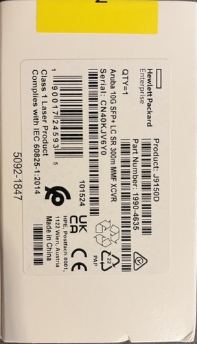 New genuine aruba - new, hp
