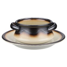 Suppentasse mit untere - suppentasse,