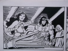 Comic Originalzeichnung MANOS