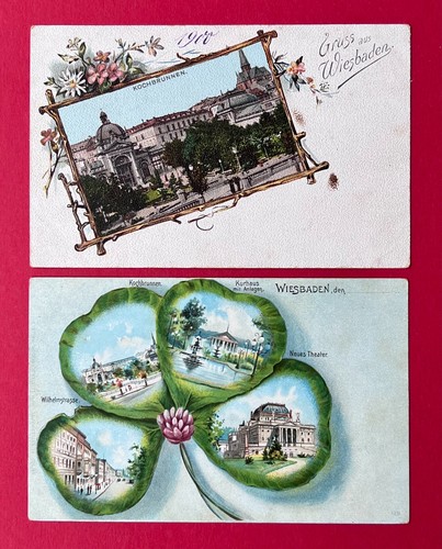 Wiesbaden um 1900 - ak,