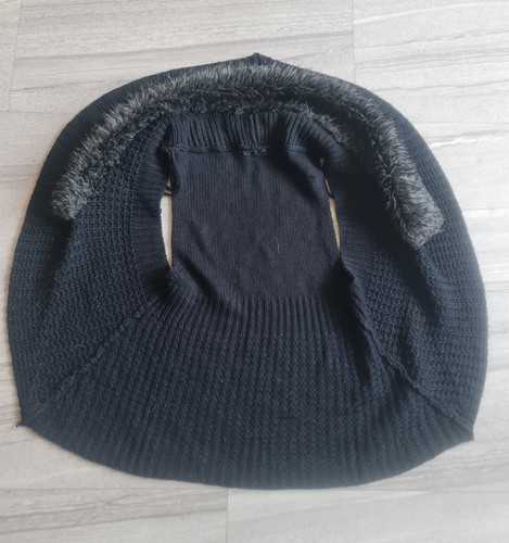 Damen weste mit kunstfell - damen,