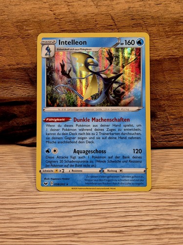 Pokemon intelleon 058 202 - 058/202, holo