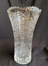 Große dekorative kristallvase - große,