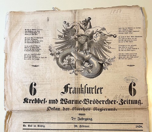 Frankfurter krebbel und - frankfurter,
