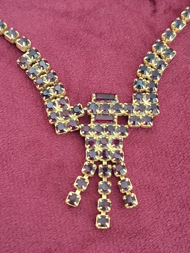 Vintage collier halskette - vintage,