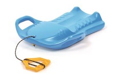 Kinder Schneeschlitten