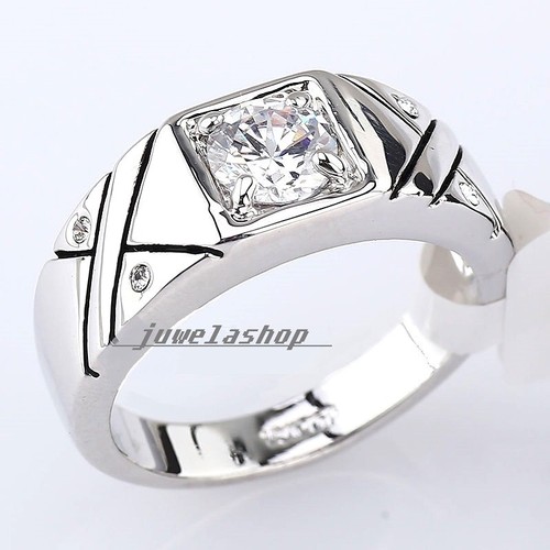 Brillant herren ring 750 - herren,
