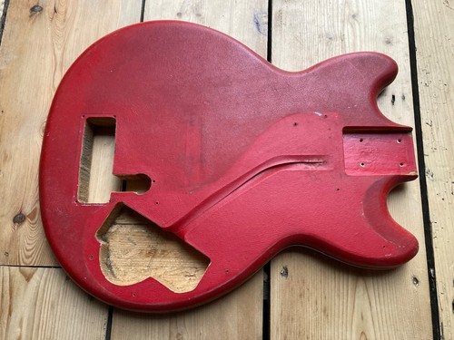 1960s hofner colorama red - hofner,