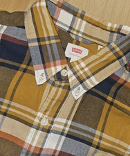 Levi's Vintage Hemd - Karo - Kariert - BRAUN - Standart Fit - Gr. M - LVC - LMC