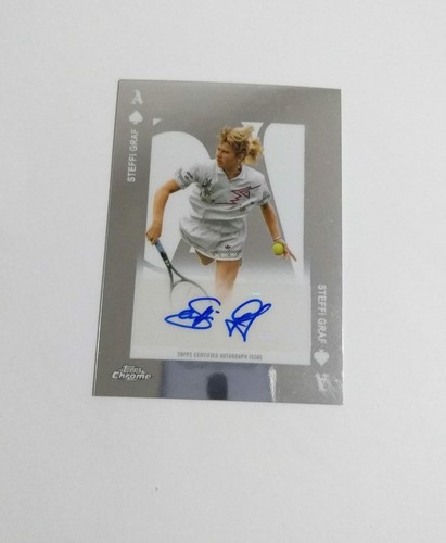 2025 topps chrome steffi - topps, graf