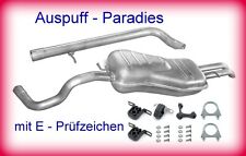 Abgasanlage Auspuff Endtopf für VW Golf IV 1.9 TDI Variant / Kombi Typ 1J5 + Kit