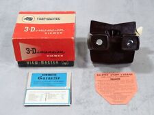 VIEW-MASTER 3D Betrachter Viewer, Bakelit Stereoskop Modell: E + OVP